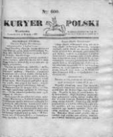 Kuryer Polski 1831, nr 600
