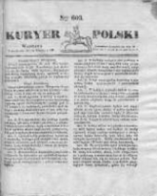 Kuryer Polski 1831, nr 603