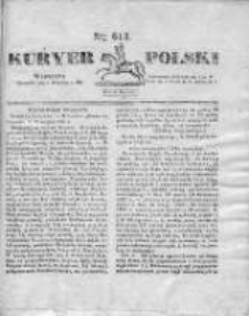 Kuryer Polski 1831, nr 613