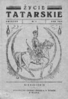 Życie Tatarskie. 1934, nr 4