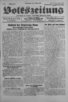 Volkszeitung 9 kwiecień 1938 nr 98