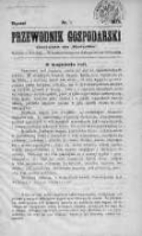 Przewodnik Gospodarski : dodatek do „Rolnika”. 1876, nr 1