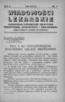 Wiadomości Lekarskie : czasopismo poświęcone medycynie praktycznej, społecznej i zawodowej. 1929, luty