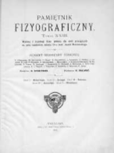 Pamiętnik Fizyjograficzny. T.23. 1916