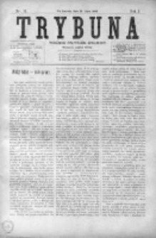 Trybuna : tygodnik polityczno-społeczny. R. 1, 1890, nr 11