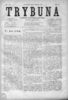 Trybuna : tygodnik polityczno-społeczny. R. 2, 1891, nr 14