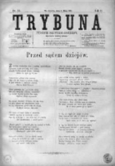 Trybuna : tygodnik polityczno-społeczny. R. 2, 1891, nr 18