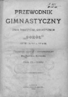 Przewodnik Gimnastyczny Sokół. 1882. Nr 1