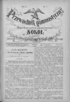 Przewodnik Gimnastyczny Sokół. 1882. Nr 7