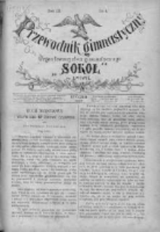 Przewodnik Gimnastyczny Sokół. 1883. Nr 1
