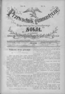 Przewodnik Gimnastyczny Sokół. 1883. Nr 10