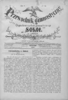 Przewodnik Gimnastyczny Sokół. 1885. Nr 10