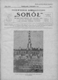 Przewodnik Gimnastyczny Sokół. 1926. Nr 1