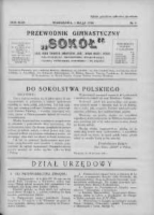 Przewodnik Gimnastyczny Sokół. 1926. Nr 9