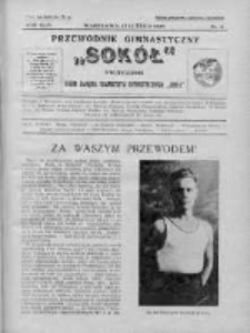 Przewodnik Gimnastyczny Sokół. 1929. Nr 4