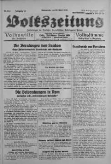 Volkszeitung 23 kwiecień 1938 nr 110