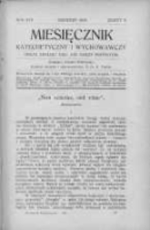 Miesięcznik Katechetyczny i Wychowawczy. 1928. R.XVII, zeszyt 10