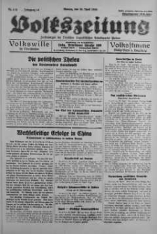 Volkszeitung 25 kwiecień 1938 nr 112