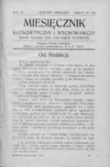 Miesięcznik Katechetyczny i Wychowawczy. 1931. R.XX, zeszyt 6-7