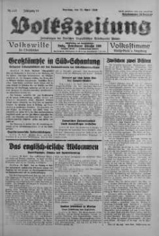 Volkszeitung 26 kwiecień 1938 nr 113