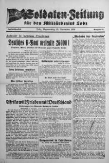 Soldaten = Zeitung der Schlesischen Armee 16 November 1939 nr 62