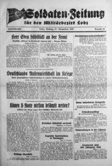 Soldaten = Zeitung der Schlesischen Armee 17 November 1939 nr 63