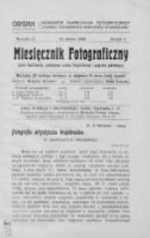 Miesięcznik Fotograficzny. 1908, Nr 3