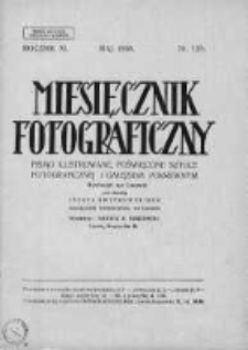 Miesięcznik Fotograficzny. 1930, Nr 125