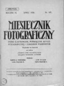 Miesięcznik Fotograficzny. 1930, Nr 127