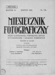 Miesięcznik Fotograficzny. 1930, Nr 128