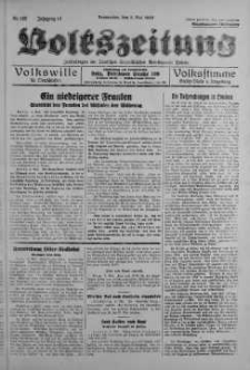 Volkszeitung 5 maj 1938 nr 122