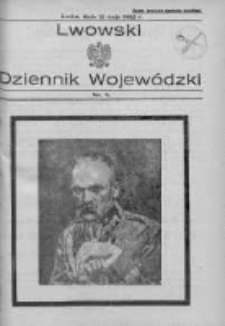 Lwowski Dziennik Wojewódzki. 1935, Nr 9