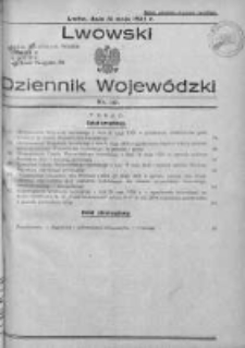 Lwowski Dziennik Wojewódzki. 1935, Nr 10