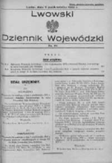 Lwowski Dziennik Wojewódzki. 1935, Nr 19