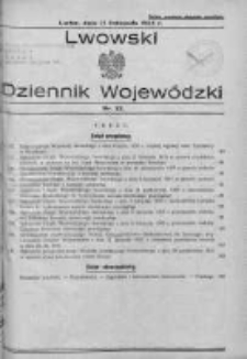 Lwowski Dziennik Wojewódzki. 1935, Nr 22