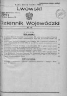 Lwowski Dziennik Wojewódzki. 1936, Nr 17