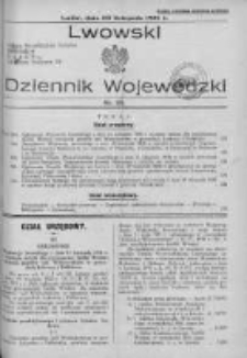 Lwowski Dziennik Wojewódzki. 1936, Nr 22
