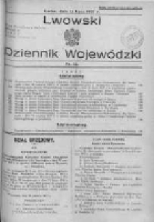 Lwowski Dziennik Wojewódzki. 1937, Nr 14