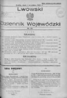 Lwowski Dziennik Wojewódzki. 1937, Nr 19