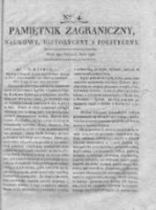 Pamiętnik Zagraniczny, Naukowy, Historyczny i Polityczny. 1816, nr 4