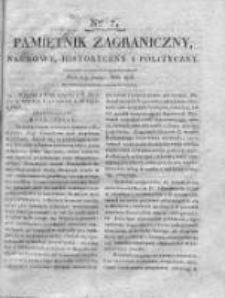 Pamiętnik Zagraniczny, Naukowy, Historyczny i Polityczny. 1816, nr 7