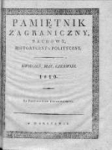 Pamiętnik Zagraniczny, Naukowy, Historyczny i Polityczny. 1816, nr 13