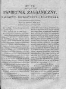 Pamiętnik Zagraniczny, Naukowy, Historyczny i Polityczny. 1816, nr 15