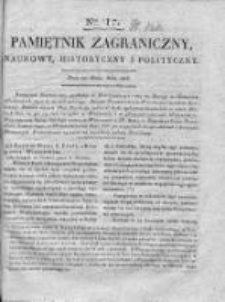 Pamiętnik Zagraniczny, Naukowy, Historyczny i Polityczny. 1816, nr 17