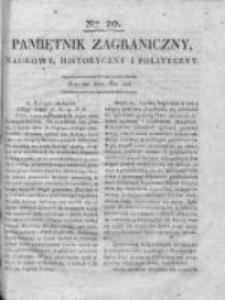 Pamiętnik Zagraniczny, Naukowy, Historyczny i Polityczny. 1816, nr 20