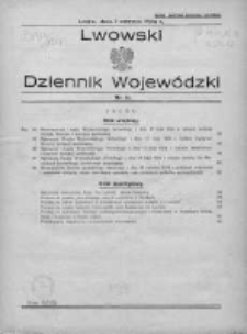 Lwowski Dziennik Wojewódzki. 1934, Nr 11