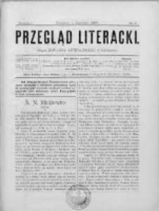 Przegląd Literacki : organ Związku Literackiego w Krakowie. 1896, nr 6