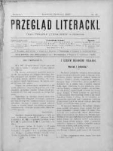 Przegląd Literacki : organ Związku Literackiego w Krakowie. 1896, nr 12