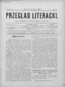 Przegląd Literacki : organ Związku Literackiego w Krakowie. 1897, nr 6
