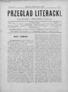 Przegląd Literacki : organ Związku Literackiego w Krakowie. 1897, nr 7